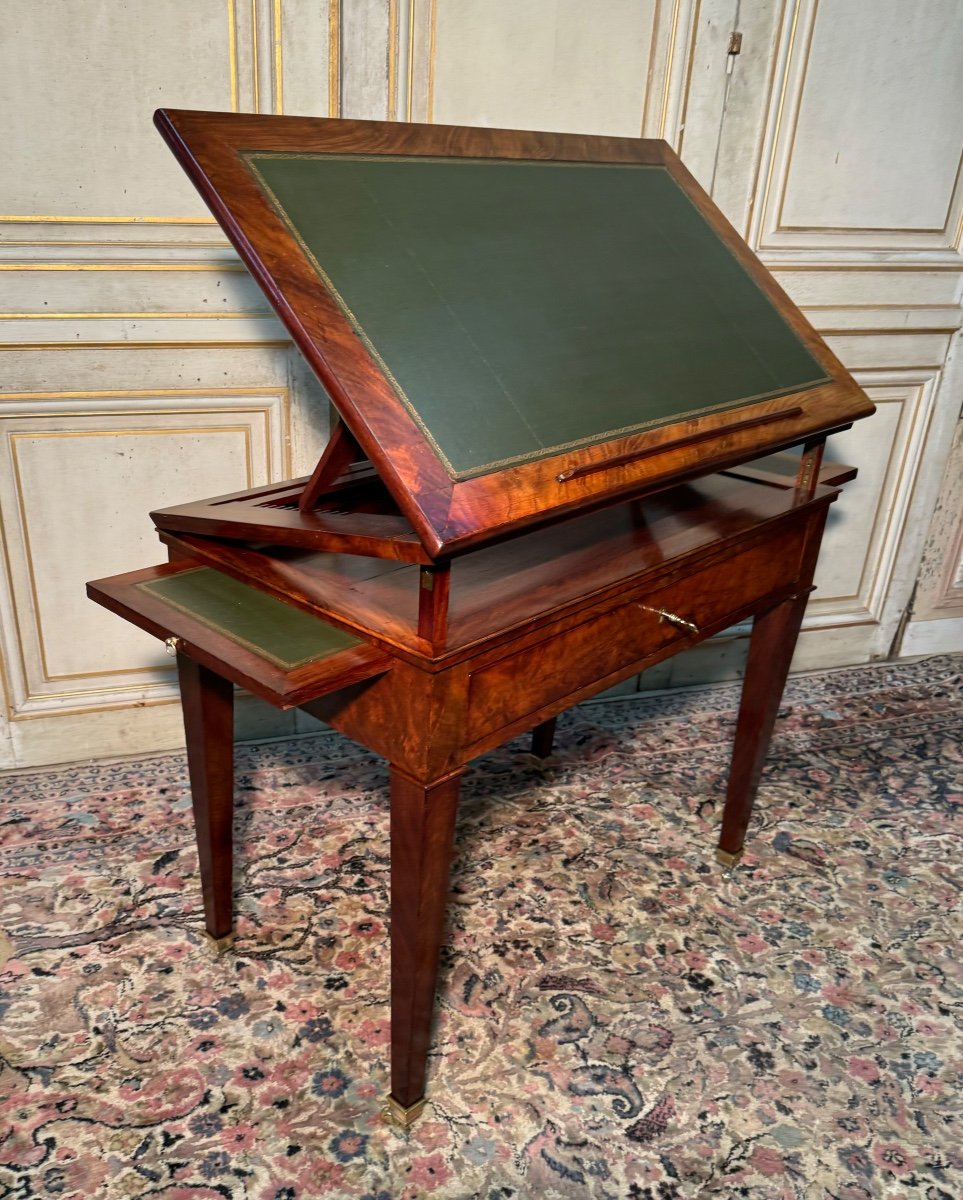 Architect's Table Known As La Tronchin From The Directoire Period 