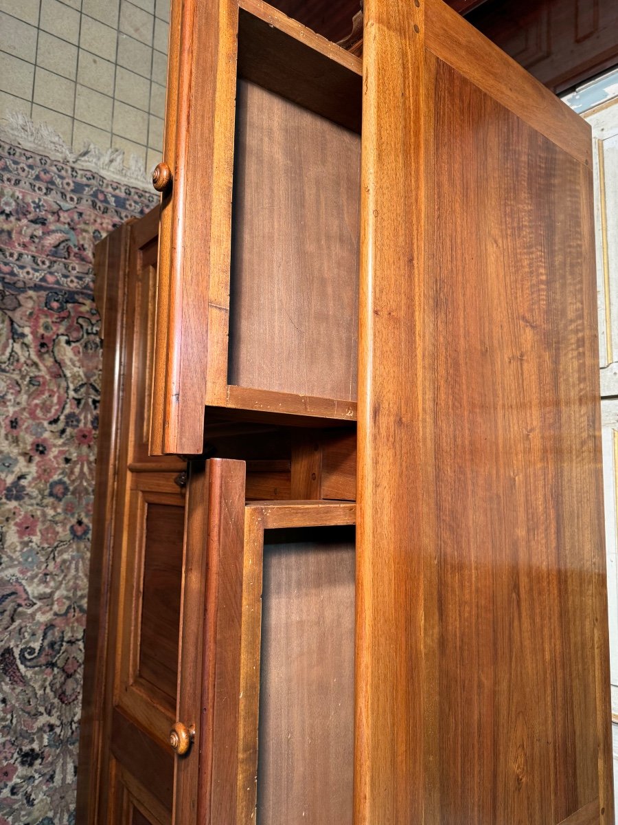 Louis Phillipe 4-door Sideboard With Doucine In Walnut -photo-6