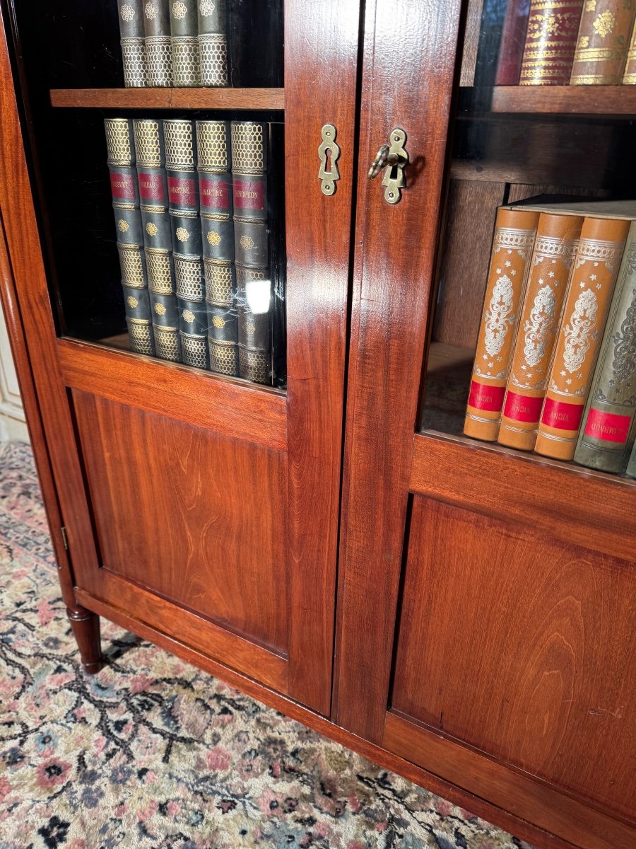 Louis Style Mahogany Bookcase -photo-1