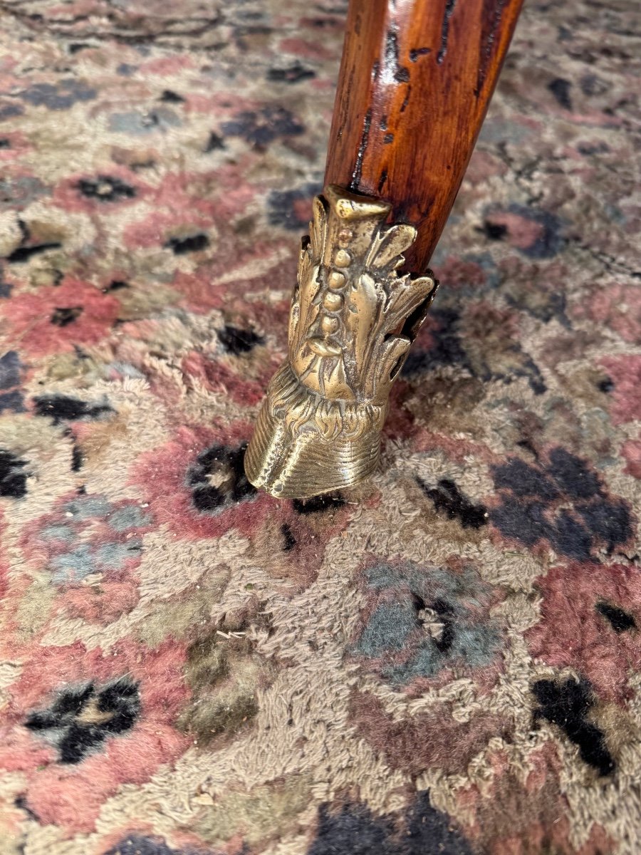 Regency Period Desk Plat Early 18th Century In Cherry Wood -photo-3