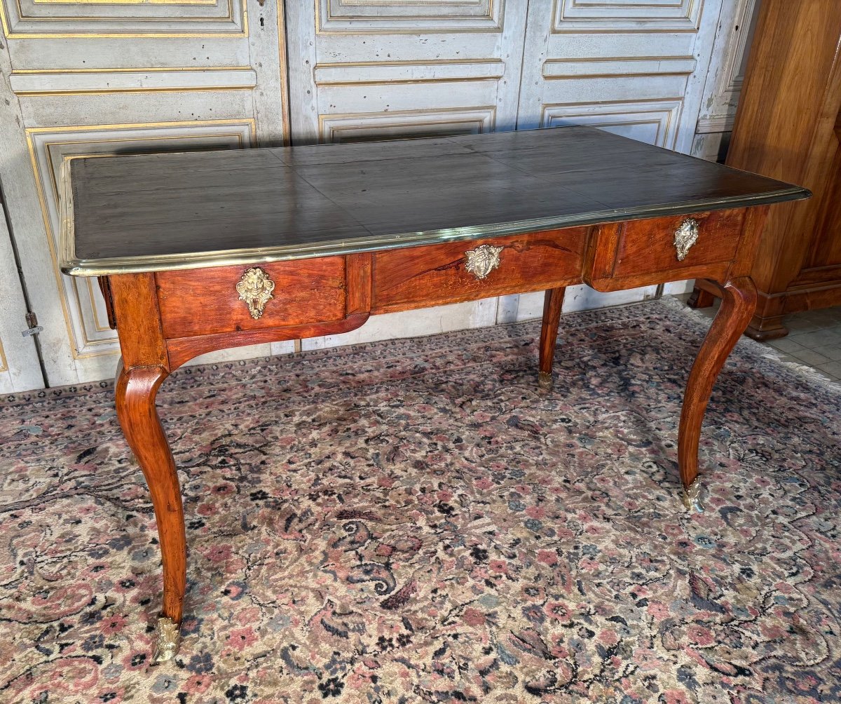 Regency Period Desk Plat Early 18th Century In Cherry Wood -photo-6