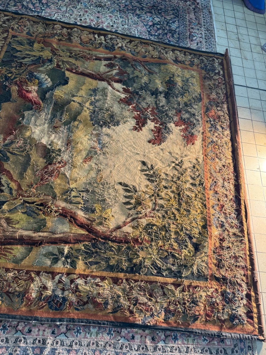 18th Century Tapestry From The Royal Aubusson Factory -photo-7