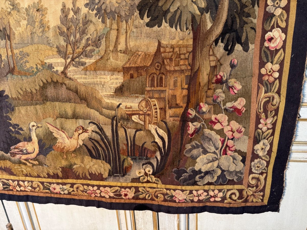 19th Century Aubusson Tapestry -photo-2