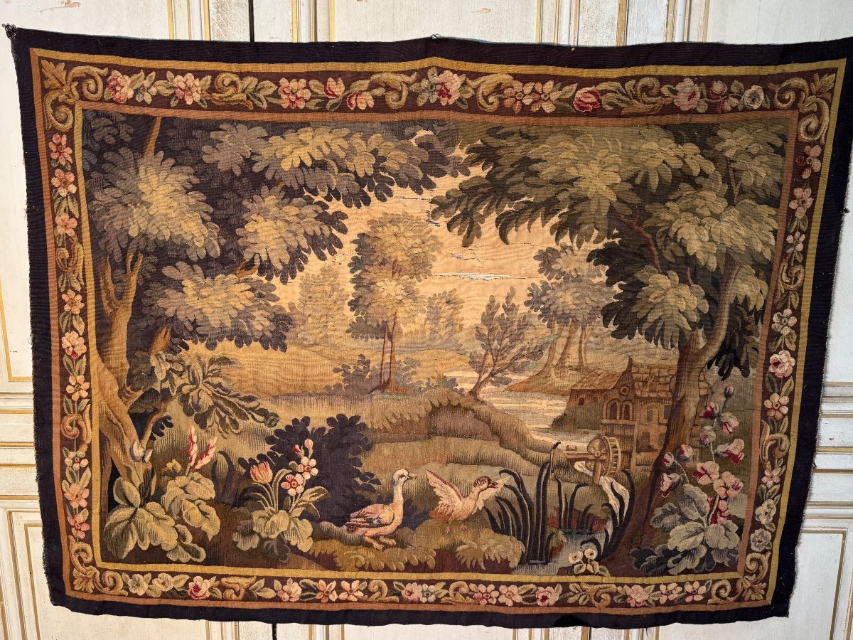 19th Century Aubusson Tapestry 