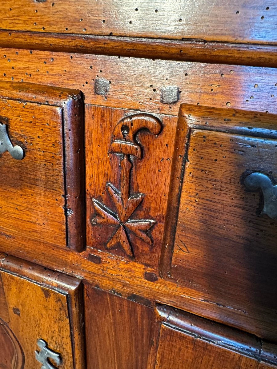 2-body Louis XV Chateau Buffet With Doors On The Sides 18th Century -photo-1