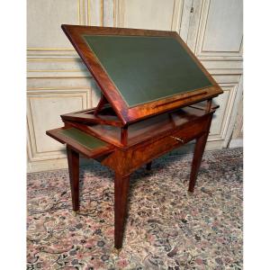 Architect's Table Known As La Tronchin From The Directoire Period 