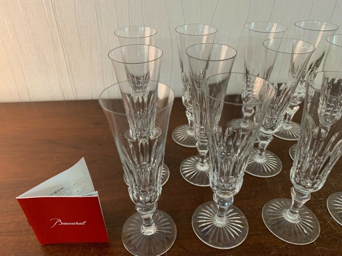 Buckingham Champagne Glasses In Baccarat Crystal-photo-4