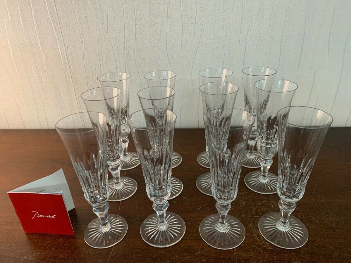 Buckingham Champagne Glasses In Baccarat Crystal