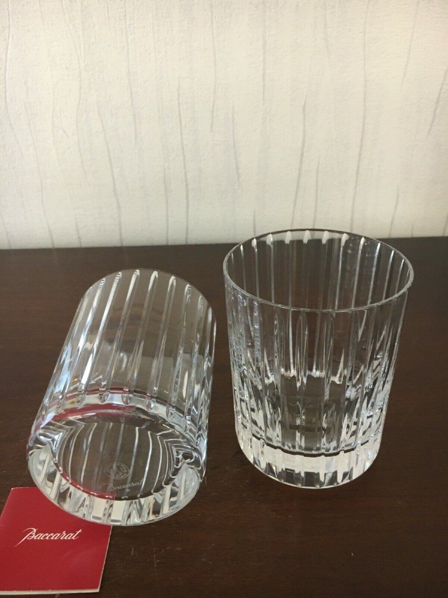 6 Baccarat Crystal Whiskey Cups-photo-4