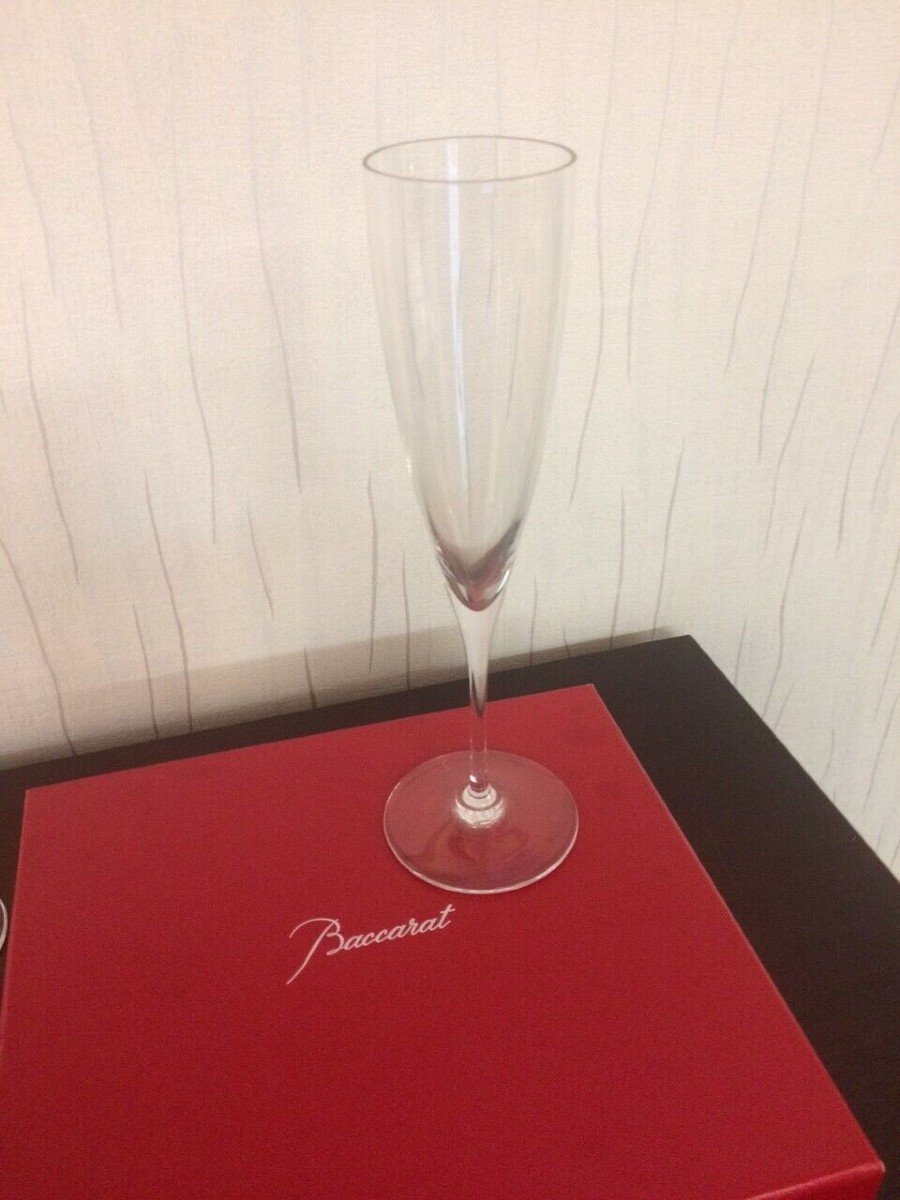 FLUTE A CHAMPAGNE EN CRISTAL DE BACCARAT-photo-3