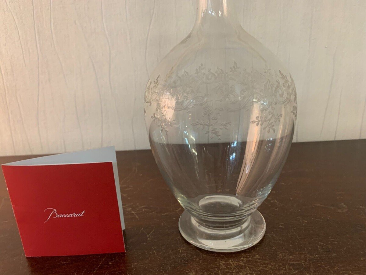 CARAFE SEVIGNE EN CRISTAL DE BACCARAT-photo-3