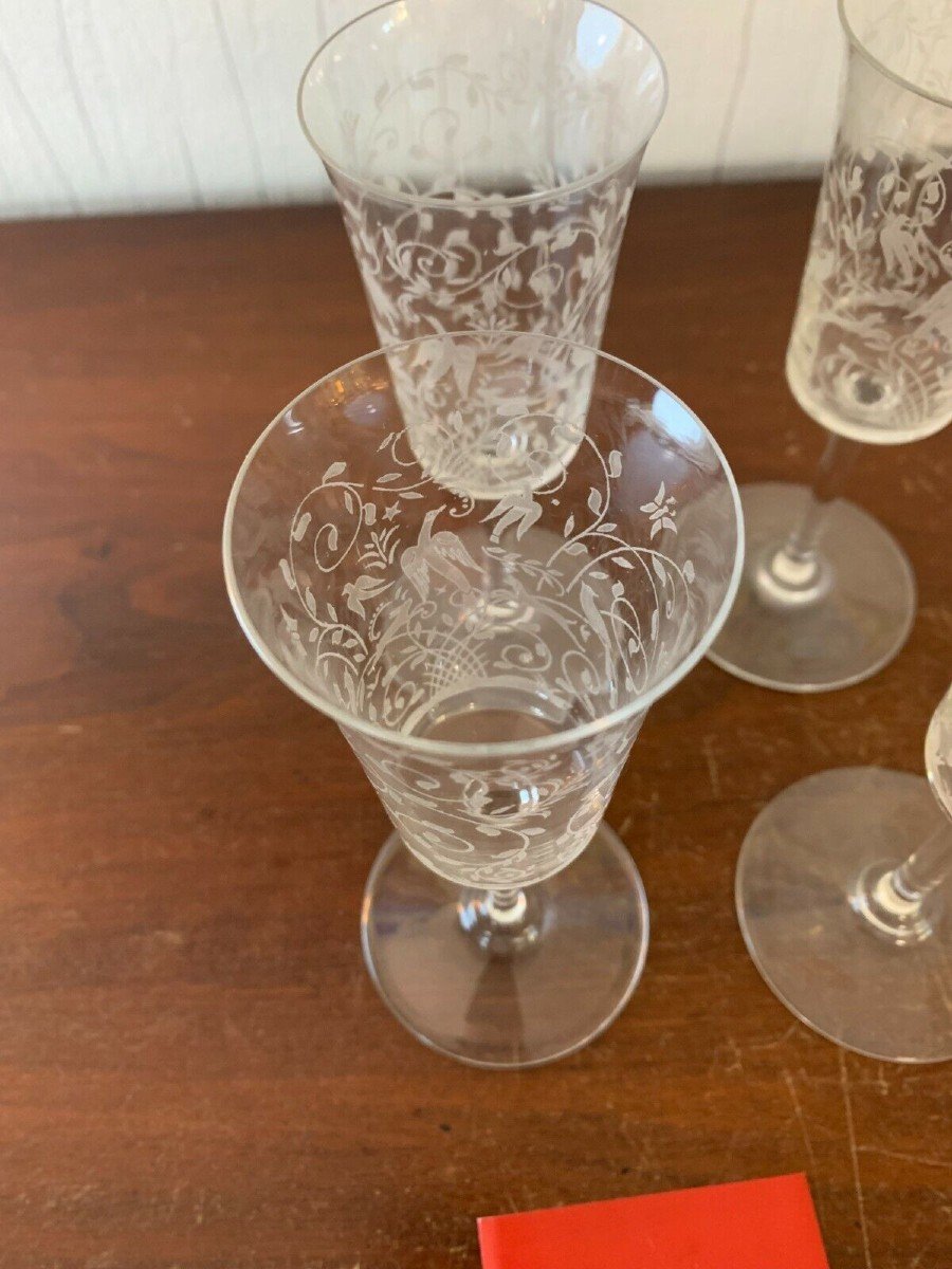 Baccarat Crystal Wine Glasses-photo-2