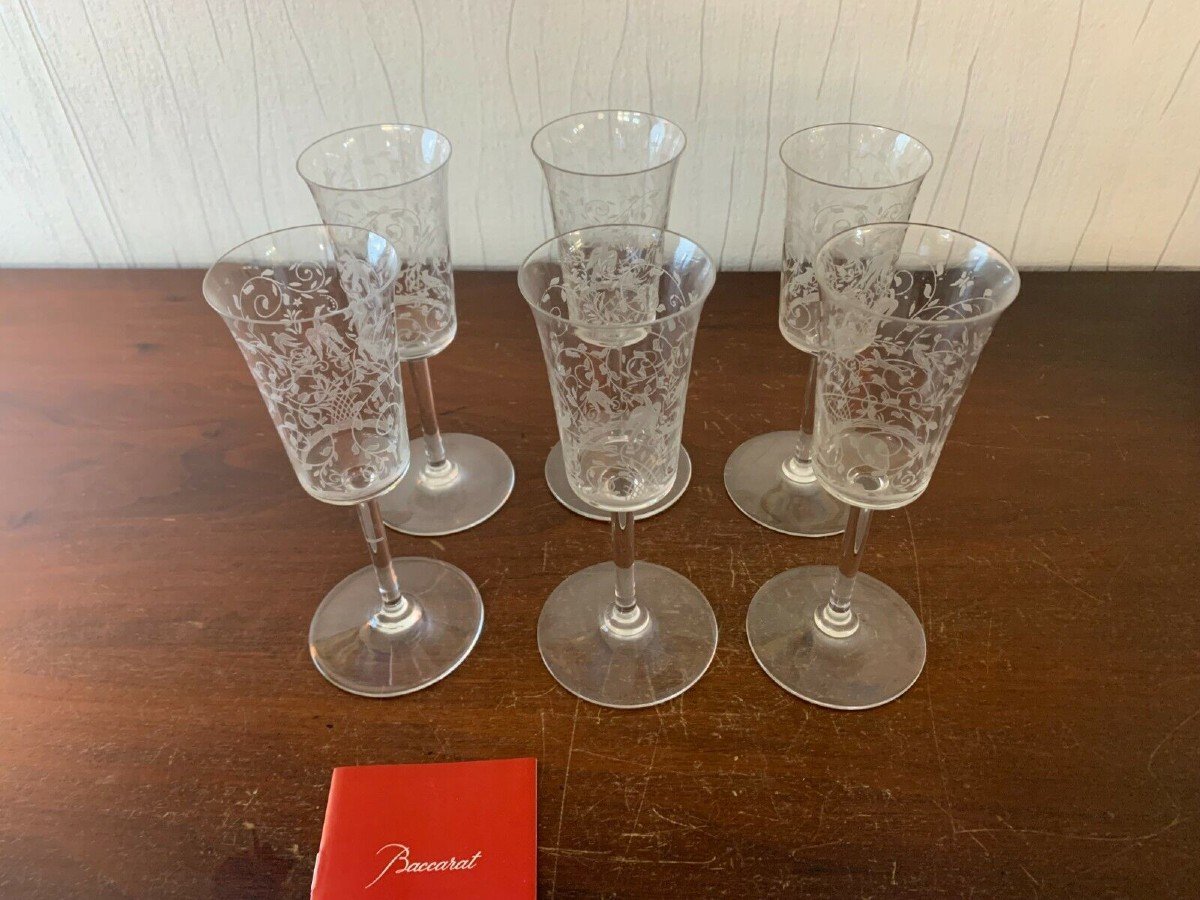 Baccarat Crystal Wine Glasses-photo-1