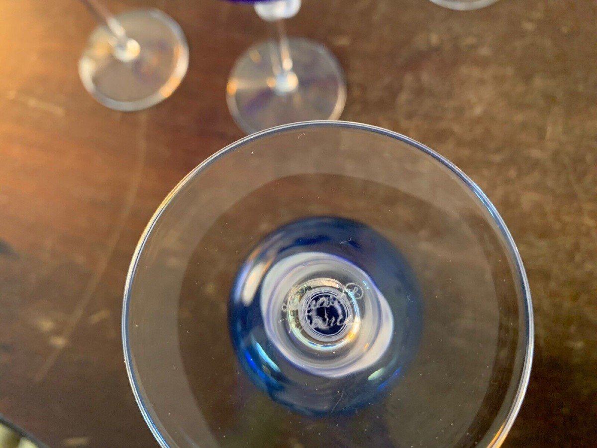 6 Lalique Wine Glasses-photo-2