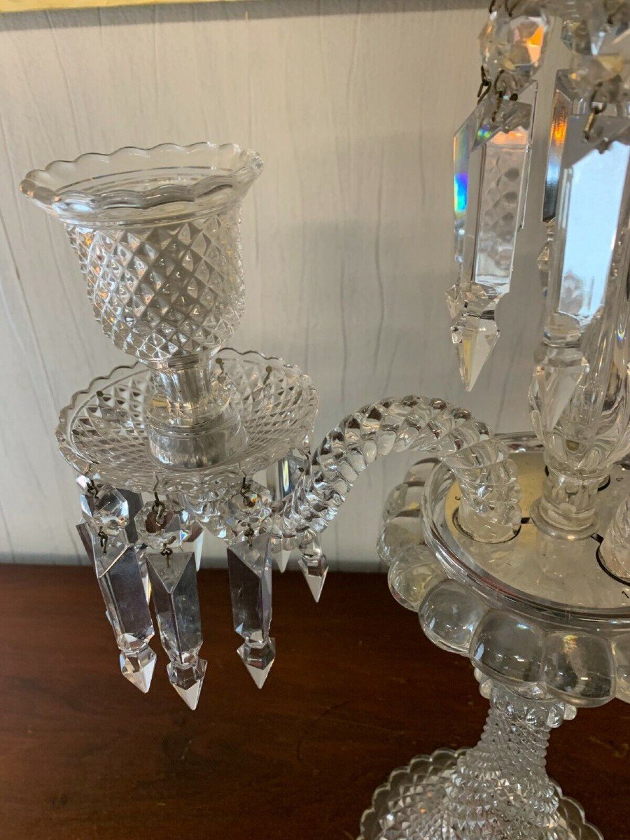 Baccarat Crystal 4-light Candelabra-photo-4