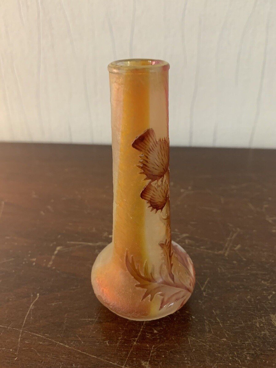 Daum Thistle Vase-photo-4