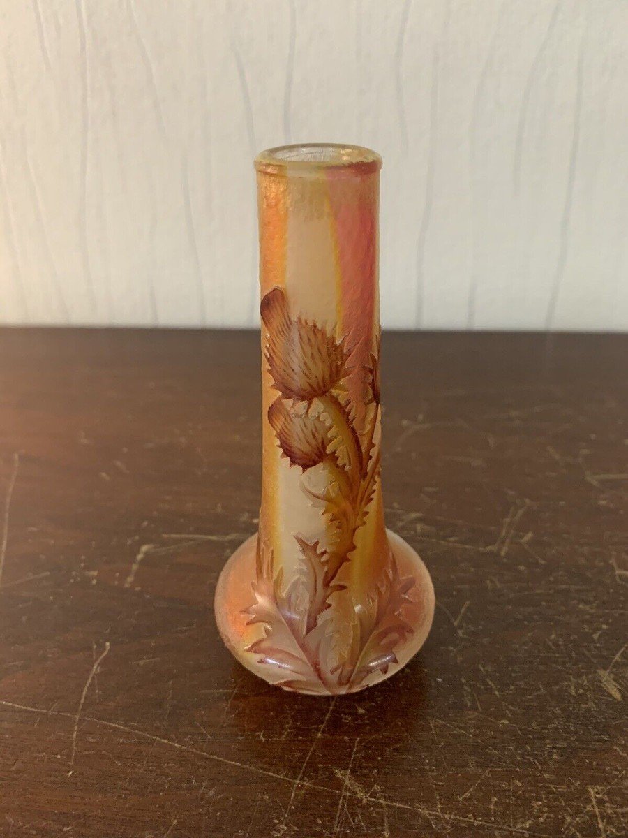 Daum Thistle Vase-photo-2