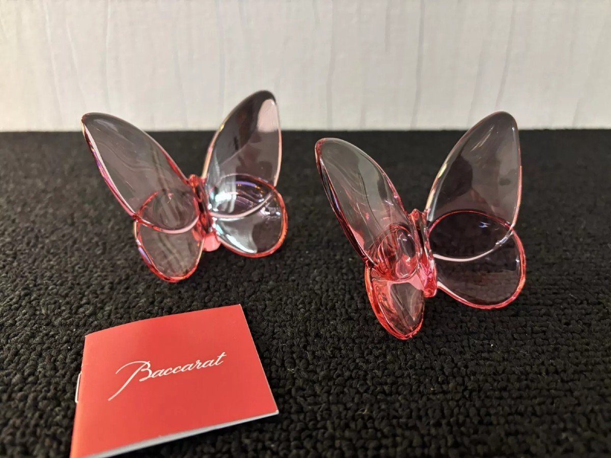 Baccarat Pink Butterfly-photo-2