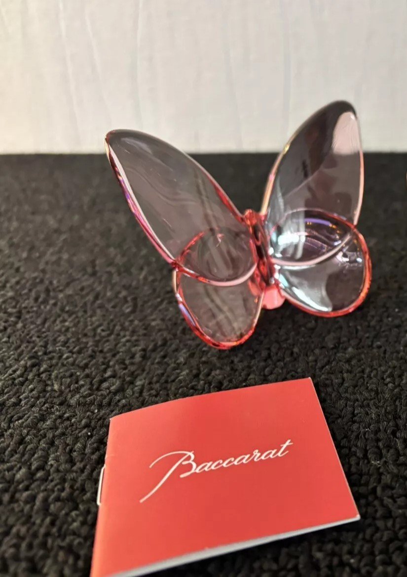 Baccarat Pink Butterfly