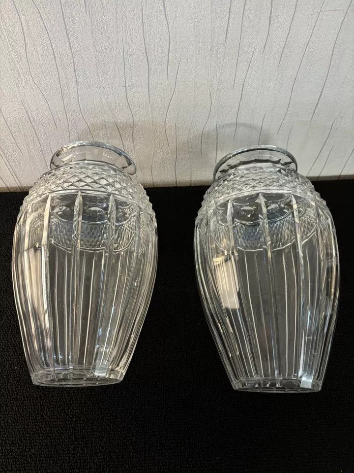 Pair Of St Louis Vase-photo-2