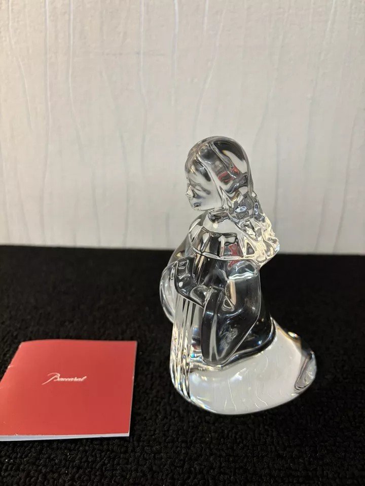 VIERGE EN CRISTAL DE BACCARAT-photo-2