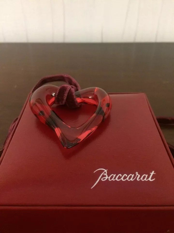 Lot Of Baccarat Crystal Jewelry Set-photo-2