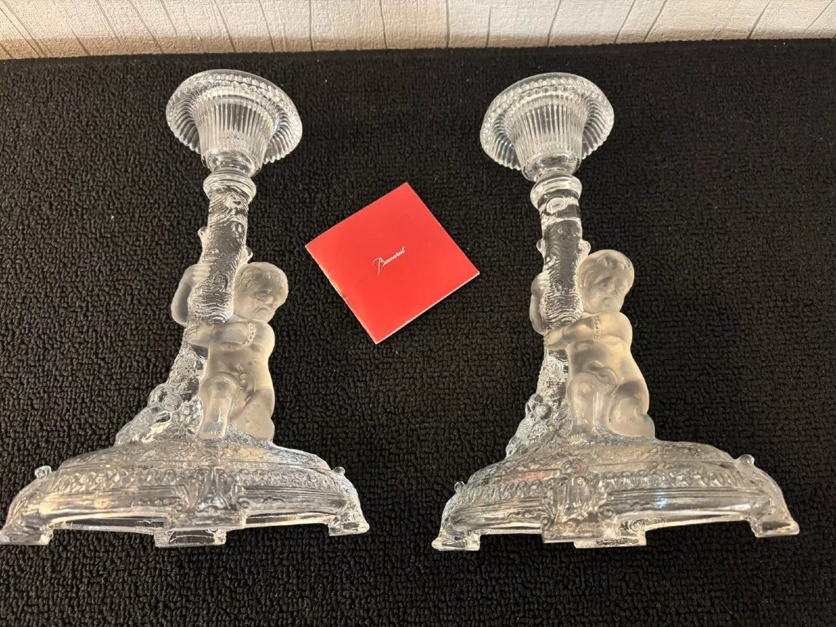 BACCARAT  BOUGEOIRS DECOR PUTTO -photo-1