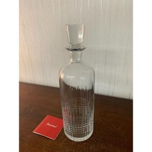 CARAFE TUBE EN CRISTAL DE BACCARAT