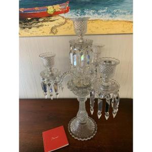 Baccarat Crystal 4-light Candelabra