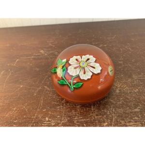 Saint Louis Flower Paperweight