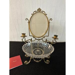 BACCARAT  MIROIR DE TABLE 