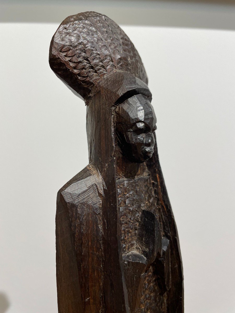 Sculpted Virgin - African Art - Ebene-photo-4