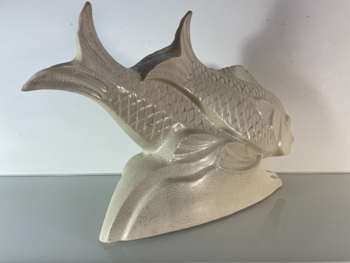 Saint Clement Ceramics - Fish - Art Deco-photo-3