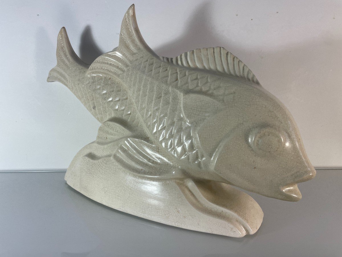 Saint Clement Ceramics - Fish - Art Deco-photo-4