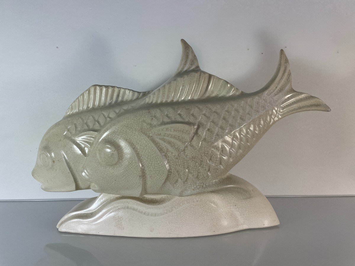 Saint Clement Ceramics - Fish - Art Deco-photo-4