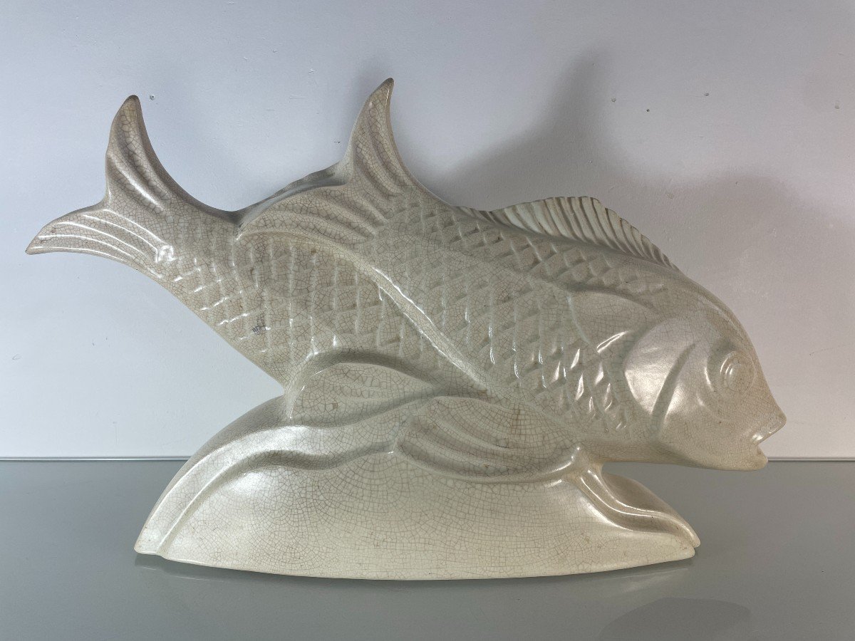 Saint Clement Ceramics - Fish - Art Deco