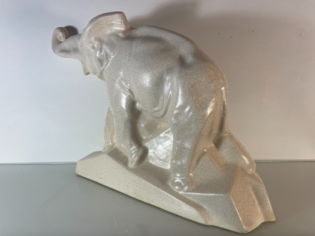 Saint Clement Ceramics - Elephant - Dolly - Art Deco-photo-3