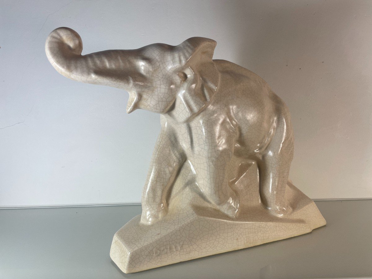 Saint Clement Ceramics - Elephant - Dolly - Art Deco-photo-4