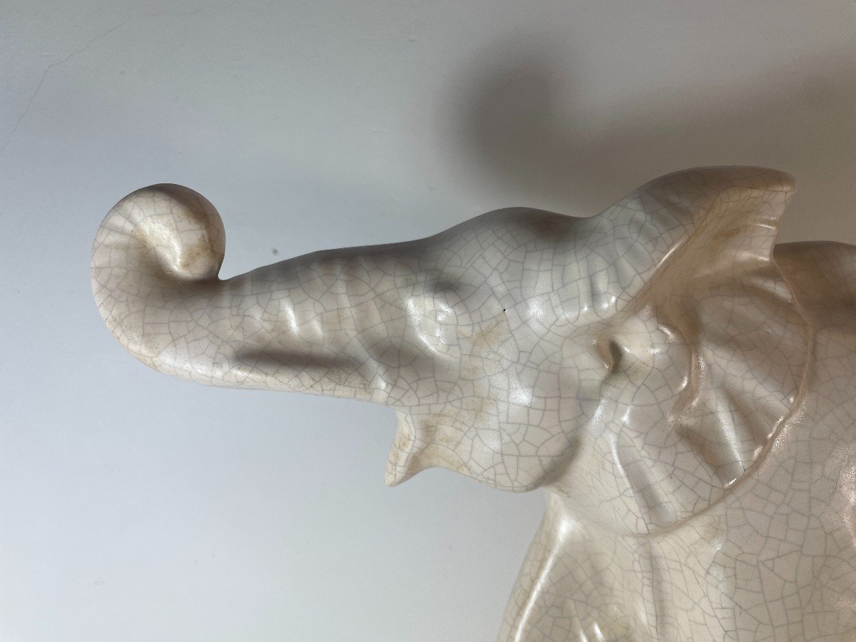 Saint Clement Ceramics - Elephant - Dolly - Art Deco-photo-6