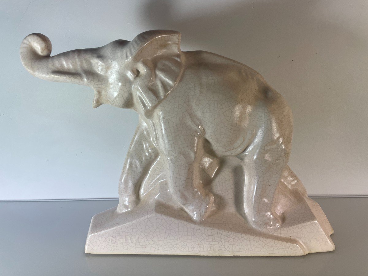 Saint Clement Ceramics - Elephant - Dolly - Art Deco