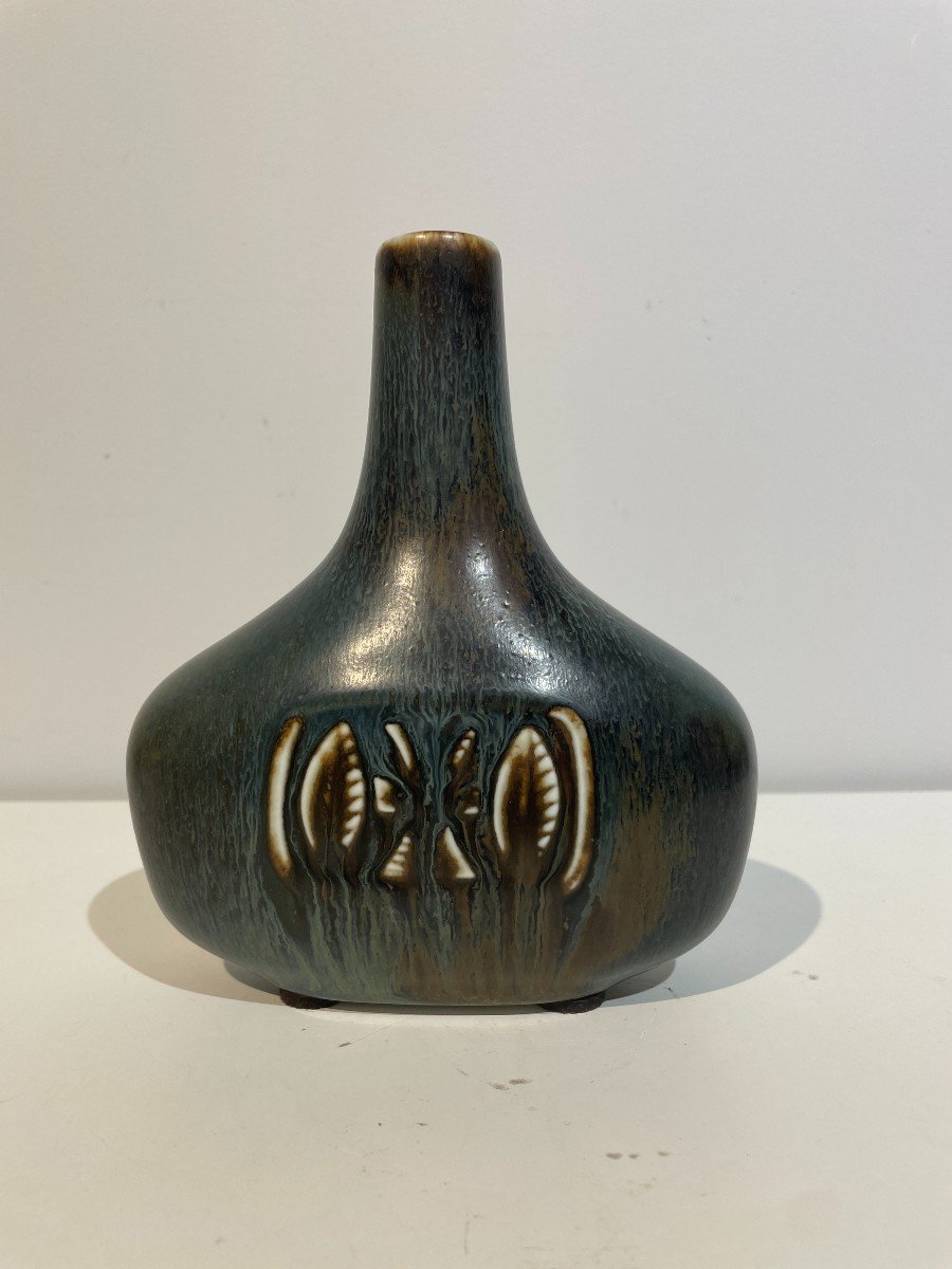 Gunnar Nylund (1904-1997) - Rorstrand - Suède - Vase Soliflore A