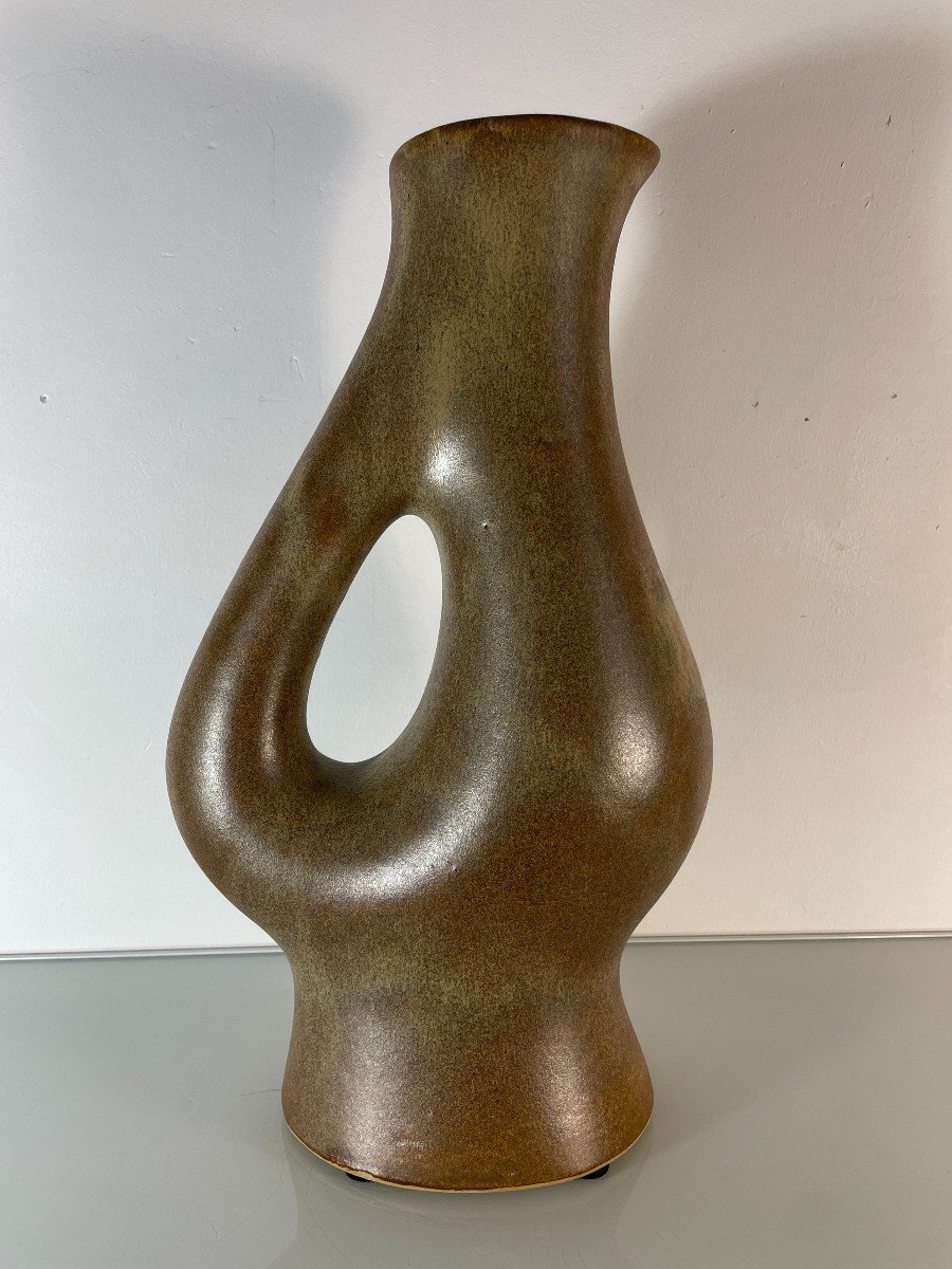 André l'Helguen (1935-2017) - Keraluc - Large Pitcher 1950s-photo-4