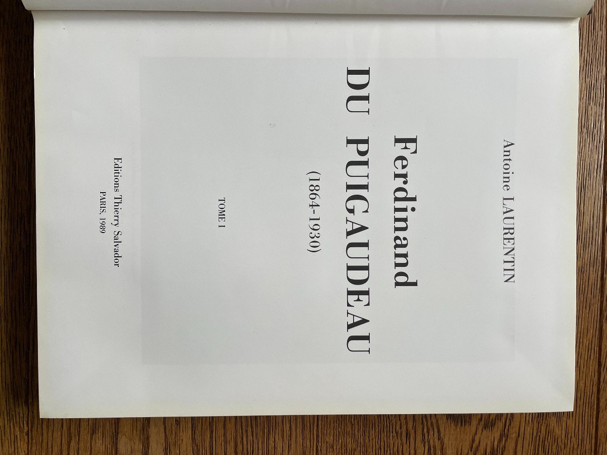 Ferdinand Du Puigaudeau - Volume I Of The Catalogue Raisonné...-photo-2