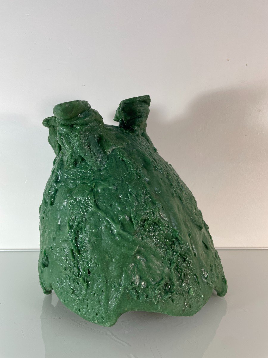 Gaetano Pesce (1939-2024) - Vase Lava Vert-photo-2