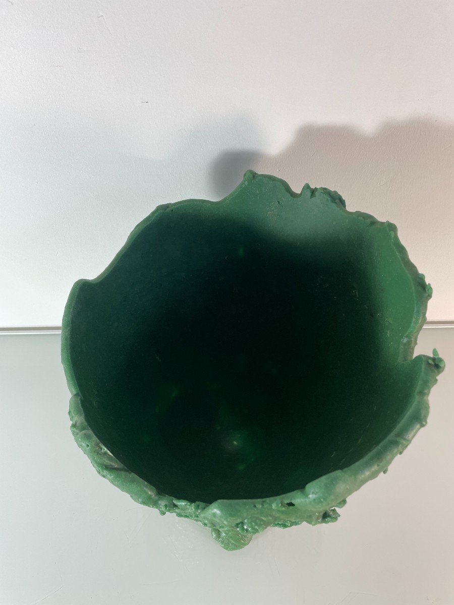 Gaetano Pesce (1939-2024) - Vase Lava Vert-photo-3