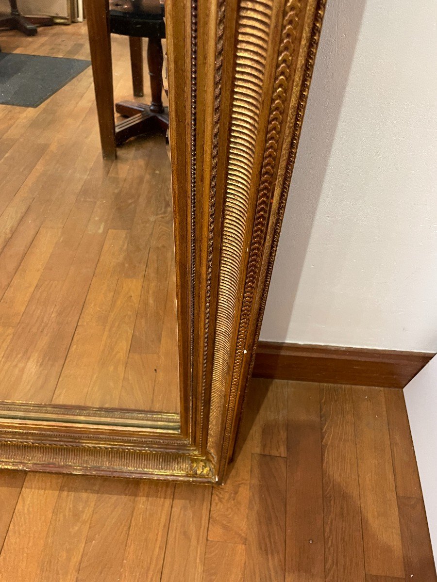 Large 19th Century Fireplace Mirror-photo-5