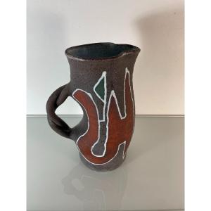 Large Accolay Pitcher - Twisted Handle