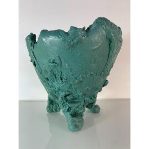 Gaetano Pesce (1939-2024) - Vase Lava Bleu