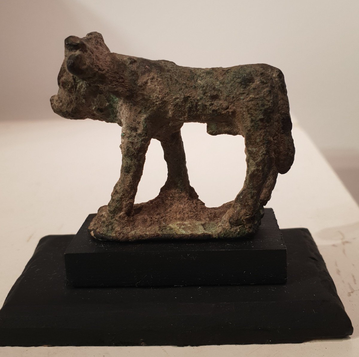 Apis Bull In Bronze, Egypt, Late Period -photo-4