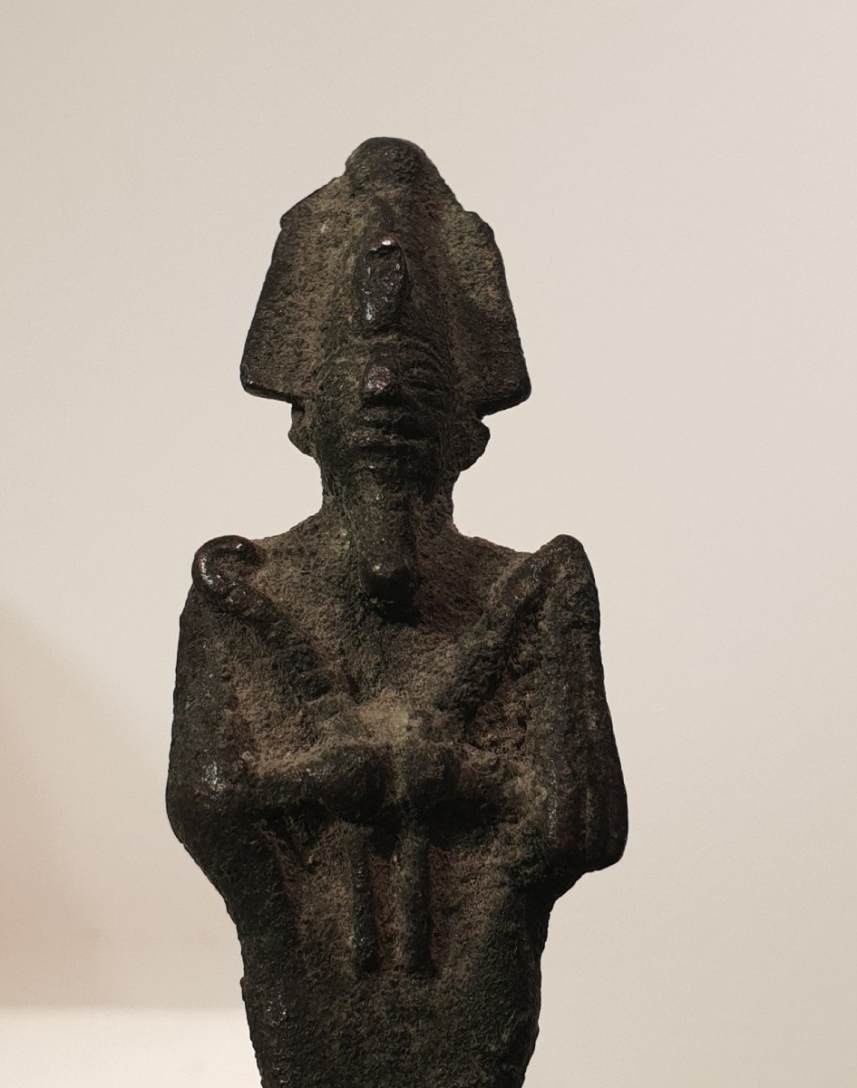 Osiris En Bronze, égypte, Basse époque -photo-3